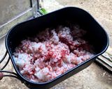 ▲山ごはん▲コンビーフTKG作り方5写真