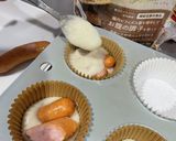 簡単！パックde蒸しパンウィンナーチーズ作り方5写真