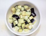 豚ひき肉とナスの麻婆豆腐作り方3写真