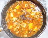豚ひき肉とナスの麻婆豆腐作り方9写真
