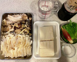 麺つゆで☆豆腐ときのこの簡単煮作り方1写真