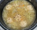 玉ねぎ麹の鶏団子スープ作り方6写真