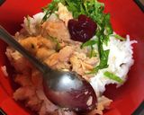 梅・鮭・大葉♡おにぎり作り方1写真