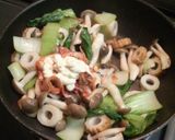 キムチマヨ炒め作り方5写真