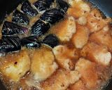 【簡単夕食】柔らか鶏胸肉とナスのみぞれ煮作り方7写真