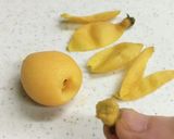 ★レンジで簡単！びわジャム びわの皮むき作り方3写真