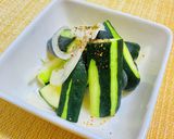 5分ズッキーニ✨濃旨コリポリ中華風漬物作り方11写真