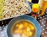 黒胡椒がキメテno鶏肉つけ蕎麦作り方6写真