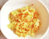 キャベツと玉ねぎのおかか和え。作り方3写真