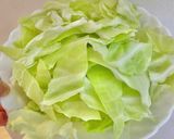 節約レシピ！砂肝のキャベツ炒め作り方4写真