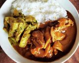 野菜くずだしのチキンブイヨンカレー作り方7写真