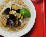 新和食〜揚げなすのぶっかけ冷やしうどん作り方6写真