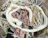 簡単☆さっぱり！もやしとワカメのツナマヨ作り方2写真