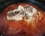 簡単!ワンパンでサバトマトパスタ作り方5写真