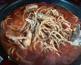 簡単!ワンパンでサバトマトパスタ作り方6写真