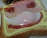 簡単朝食！マヨエッグトースト♪作り方4写真