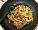 残り物の塩鮭炒め作り方5写真