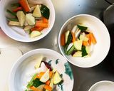 根菜茄子きな粉コク旨生姜味噌味野炒め作り方4写真