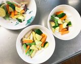 根菜茄子きな粉コク旨生姜味噌味野炒め作り方5写真