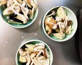 根菜茄子きな粉コク旨生姜味噌味野炒め作り方9写真