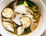 根菜茄子きな粉コク旨生姜味噌味野炒め作り方14写真