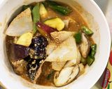 根菜茄子きな粉コク旨生姜味噌味野炒め作り方15写真