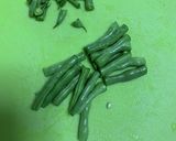 マカロニと野菜のガーリックオイル炒め作り方1写真
