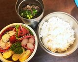 ★牛すき（丼？）弁当★作り方8写真