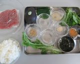 マグロとアボカドの味噌だれ丼作り方1写真