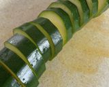めんつゆで簡単☆ズッキーニの焼き浸し作り方1写真