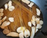 ワンパンすき焼き風パスタ作り方3写真