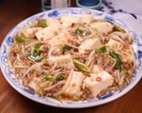 もやしと肉そぼろ豆腐☆節約大盛りおかず✨作り方5写真