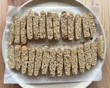 胡麻香る♡ごま味噌ビスコッティ!作り方10写真
