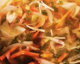 楽チン！冷凍野菜のコンソメスープ作り方3写真