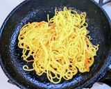 ニラともやしの塩焼きそば作り方7写真