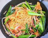 ニラともやしの塩焼きそば作り方14写真