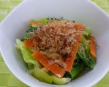 Caたっぷり！油揚げと青梗菜の煮びたし作り方5写真