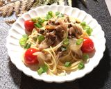 あさり佃煮スパゲティ作り方7写真