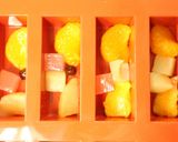介護食　フルーツ入り水羊羹作り方2写真