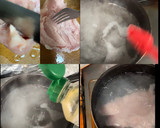 簡単！ゆで鶏とねぎの和風タレ丼♪作り方2写真