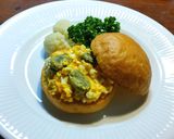 発酵空豆入りポテトサラダのサンドイッチ作り方6写真