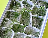 青じそを氷に閉じ込めてひんやり麺♪作り方3写真