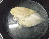 塩分控えめ　鶏ハム茹で汁は捨てないで作り方5写真