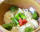 青じそを氷に閉じ込めてひんやり麺♪作り方6写真