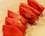 トマトとバジルのパスタ作り方1写真