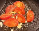 トマトとバジルのパスタ作り方3写真