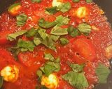 トマトとバジルのパスタ作り方4写真