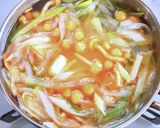 なめこと豆富・じゃがいもの味噌汁作り方5写真