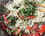 トマトと大葉のそうめん作り方3写真