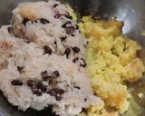 朝昼夕おやつ♪美味♪赤飯とじゃが芋のお焼作り方2写真
